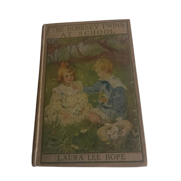 The Bobbsey Twins Series Other - The Bobbsey Twins at School #4 Illustrated 1913 Story Grosset  & Dunlap Books